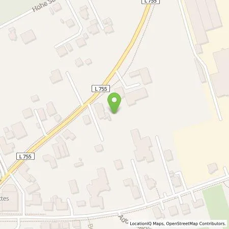 Standortübersicht der Tankstelle Christiane Nagel in 33039 Nieheim