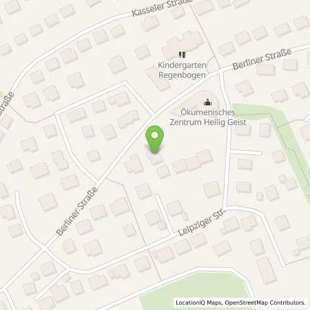 Standortübersicht der Tankstelle Christine von Zech in 34292 Ahnatal