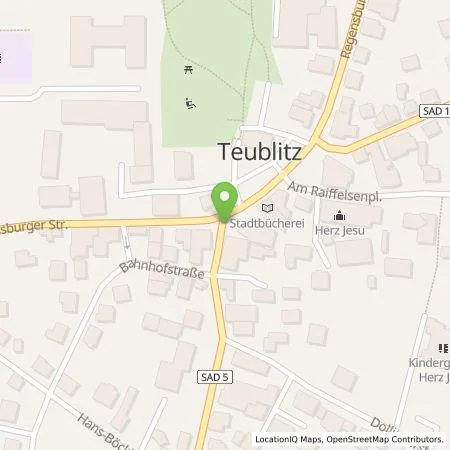 Standortübersicht der Tankstelle Christoph  Bink in 93158 Teublitz