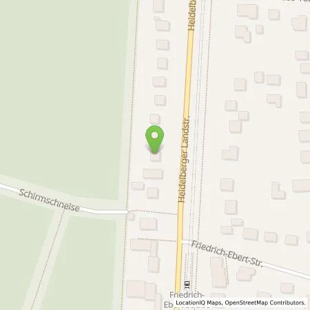 Standortübersicht der Tankstelle Moritz Görmann in 64297 Darmstadt