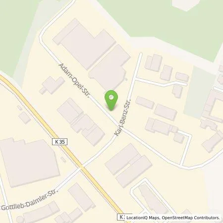 Standortübersicht der Tankstelle Dalkmann Automobile GmbH & Co. KG in 33334 Gütersloh