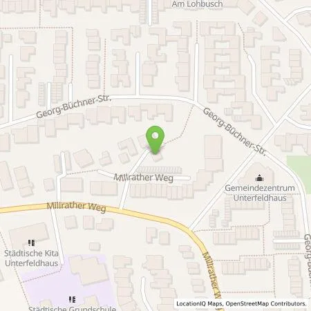 Standortübersicht der Tankstelle Daniel Mauder in 40699 Erkrath