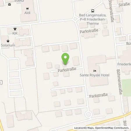 Standortübersicht der Tankstelle Danny Poweleit in 99947 Bad Langensalza