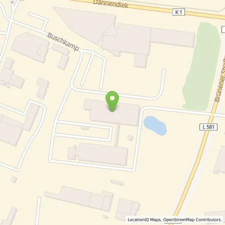 Standortübersicht der Tankstelle Delta Dore Rademacher GmbH in 46414 Rhede