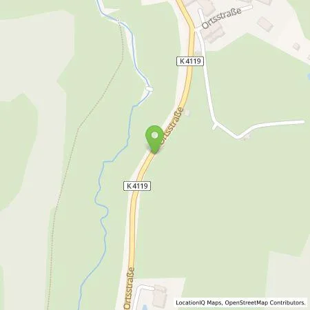 Standortübersicht der Tankstelle Denis Gries in 69253 Heiligkreuzsteinach