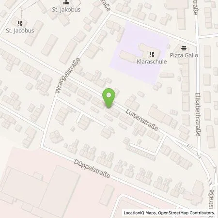 Standortübersicht der Tankstelle Dennis van der Vleut-Grefer in 46537 Dinslaken