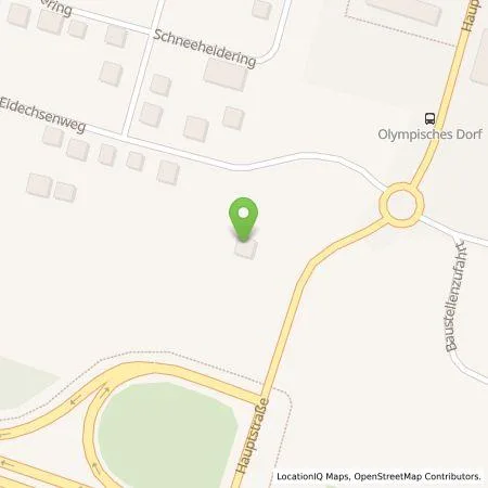 Standortübersicht der Tankstelle Dennys Riebschläger in 14641 Wustermark