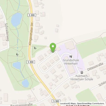 Standortübersicht der Tankstelle Detlef Walther  in 08209 Auerbach/Vogtland