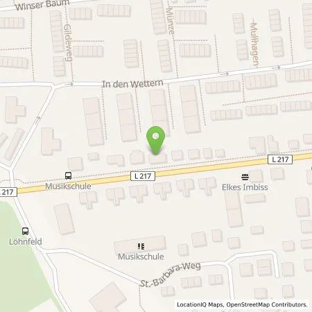 Standortübersicht der Tankstelle Dieter Främbs in 21423 Winsen (Luhe)