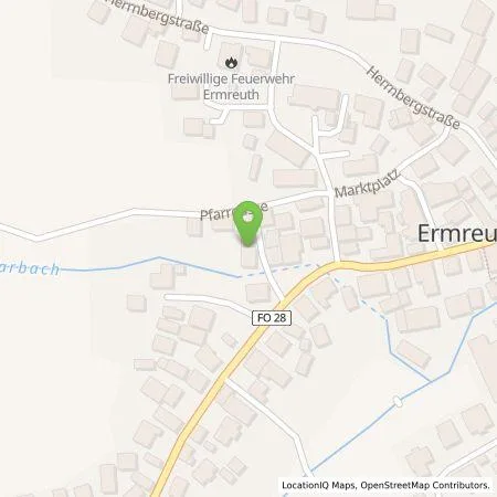 Standortübersicht der Tankstelle Dieter Göring in 91077 Neunkirchen am Brand