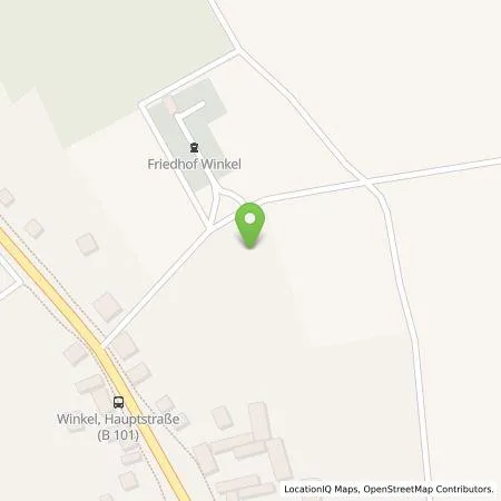 Standortübersicht der Tankstelle Dirk Becker in 04924 Uebigau-Wahrenbrück