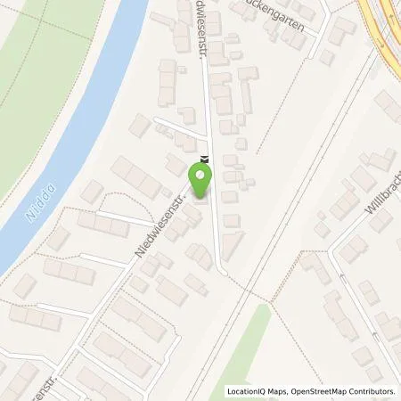 Standortübersicht der Tankstelle Edis Malicevic in 60431 Frankfurt am Main