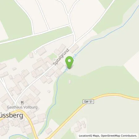 Standortübersicht der Tankstelle Edwin Mantel-Vogt in 97513 Michelau im Steigerwald