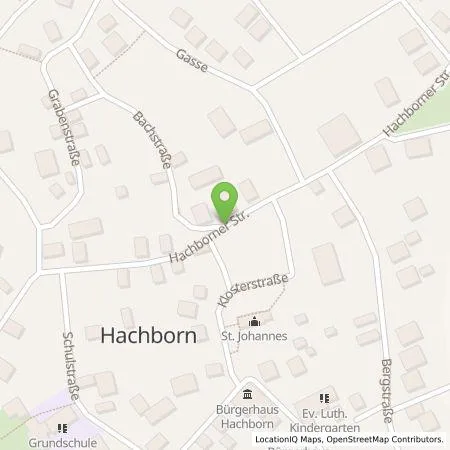 Standortübersicht der Tankstelle EFIEBER in 35085 Ebsdorfergrund