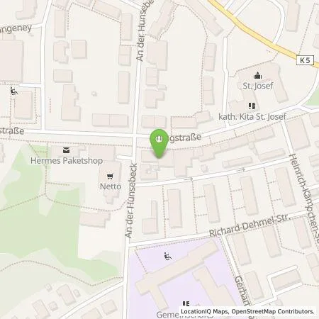 Standortübersicht der Tankstelle eleese GmbH in 45527 Hattingen