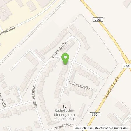 Standortübersicht der Tankstelle Elisabeth Heinen in 41516 Grevenbroich