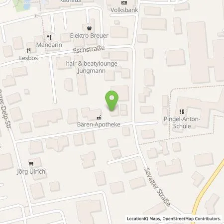 Standortübersicht der Tankstelle Enrico Lanfer in 49661 Cloppenburg