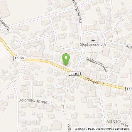 Standortübersicht der Tankstelle Eric Liebau in 71083 Herrenberg