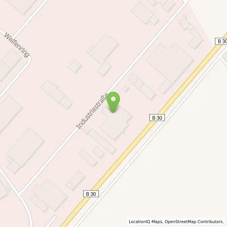 Standortübersicht der Tankstelle Erich Stehle GmbH in 88339 Bad Waldsee