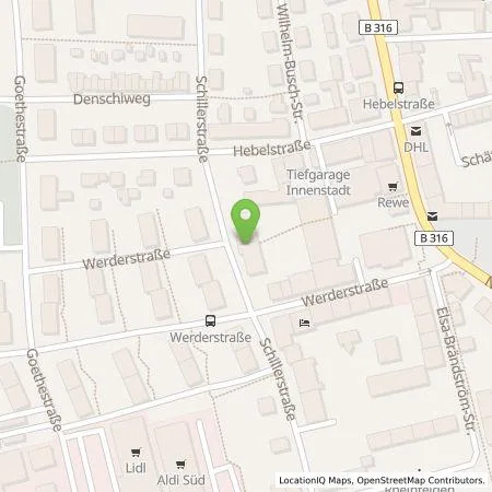 Standortübersicht der Tankstelle Erjon  Dyshniku  in 79618 Rheinfelden (Baden)