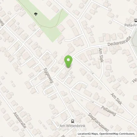 Standortübersicht der Tankstelle Fabian Diekmann in 33617 Bielefeld