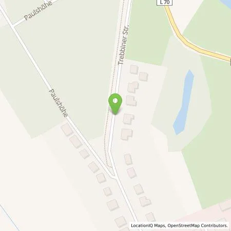 Standortübersicht der Tankstelle Fabian Hertzke in 14959 Trebbin