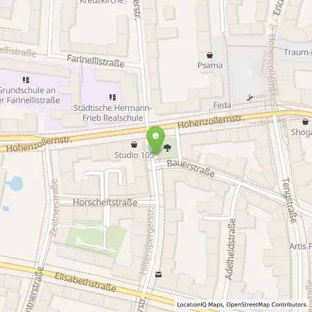 Standortübersicht der Tankstelle SWM Versorgungs GmbH in 80796 München