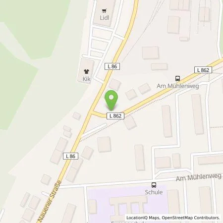 Standortübersicht der Tankstelle Fahrschule Reeger in 14669 Ketzin