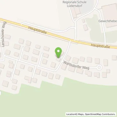 Standortübersicht der Tankstelle Felix Koßow in 23923 Lüdersdorf