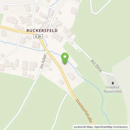 Standortübersicht der Tankstelle fiberworks Int. AG in 57271 Hilchenbach