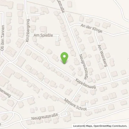 Standortübersicht der Tankstelle Florian Blank in 97999 Igersheim