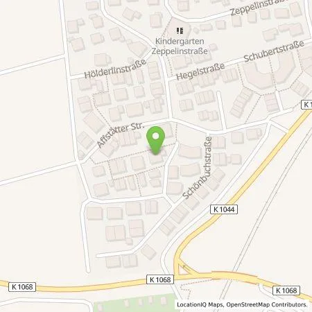 Standortübersicht der Tankstelle Florian  Keitgen in 71154 Nufringen