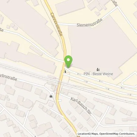 Standortübersicht der Tankstelle Frank Bühler in 71384 Weinstadt