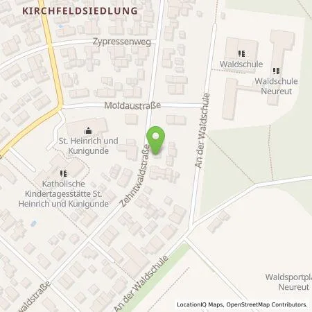 Standortübersicht der Tankstelle Frank Hetzel in 76149 Karlsruhe