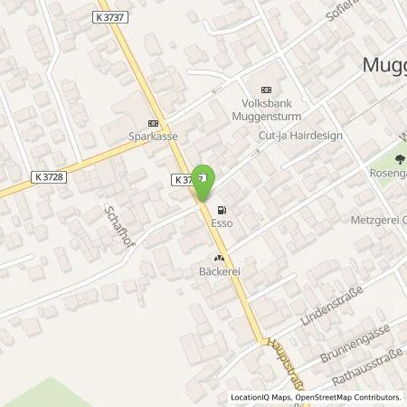 Standortübersicht der Tankstelle Frank Josef Neumaier in 76461 MUGGENSTURM
