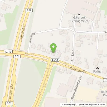 Standortübersicht der Tankstelle Frank Tilker in 32051 Herford