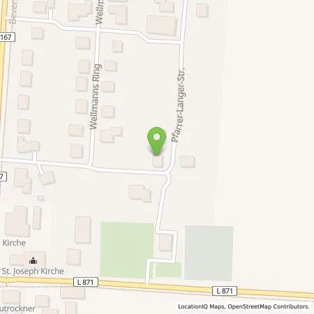 Standortübersicht der Tankstelle Frank Witten in 49681 Garrel