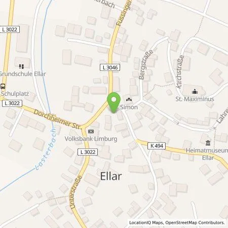 Standortübersicht der Tankstelle Franz Josef Müller in 65620 Waldbrunn (Westerwald)