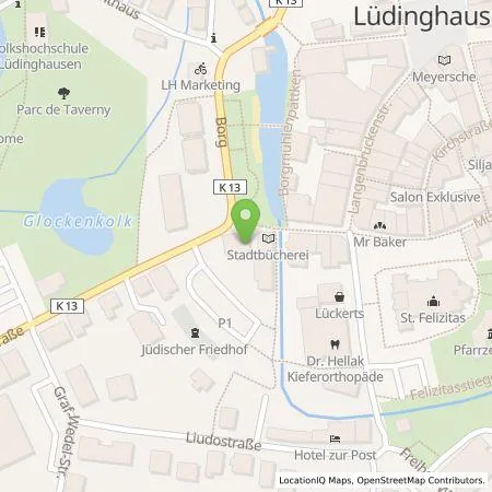 Standortübersicht der Tankstelle Franz Rüschkamp GmbH & Co. KG in 59348 Lüdinghausen