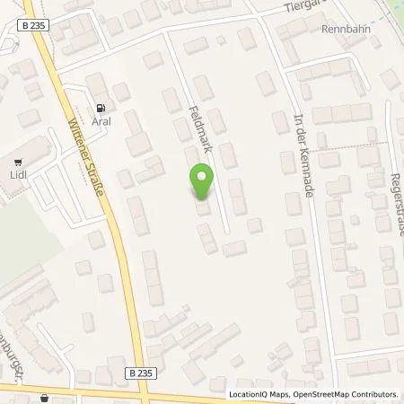 Standortübersicht der Tankstelle Franz Rüschkamp GmbH & Co. KG in 44575 Castrop-Rauxel