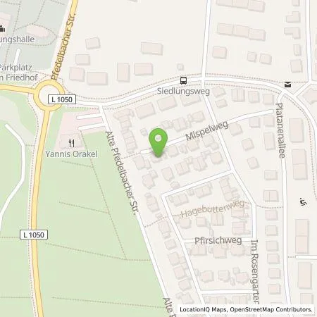 Standortübersicht der Tankstelle Friedrich Hoffmann in 74613 Öhringen