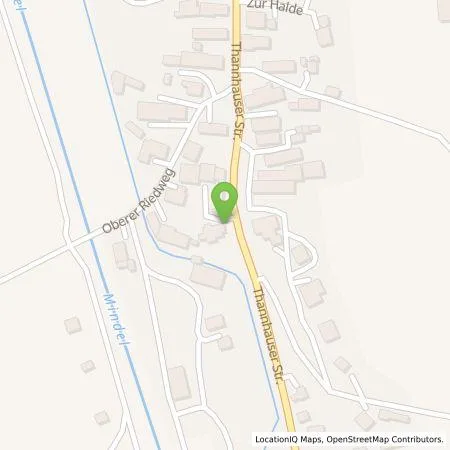 Standortübersicht der Tankstelle Geologische Felduntersuchungen in 86505 Münsterhausen