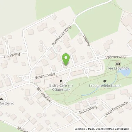 Standortübersicht der Tankstelle Georg Lederer in 83670 Bad Heilbrunn