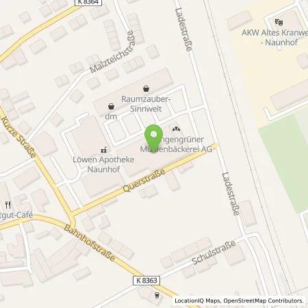 Standortübersicht der Tankstelle Georg Maas in 04683 Naunhof