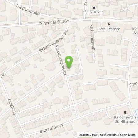 Standortübersicht der Tankstelle Georg Wagenhan in 78315 Radolfzell am Bodensee