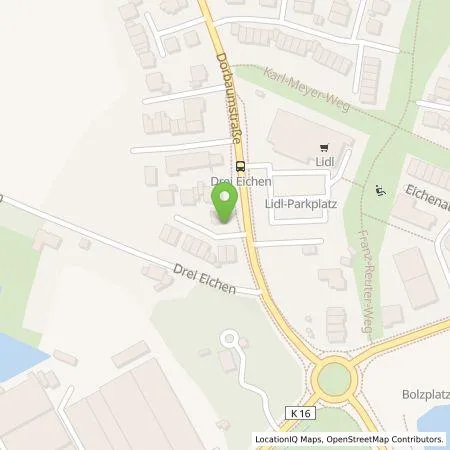 Standortübersicht der Tankstelle Georg Wilhelm in 48157 Münster