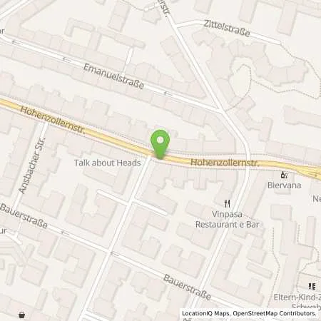 Standortübersicht der Tankstelle SWM Versorgungs GmbH in 80796 München