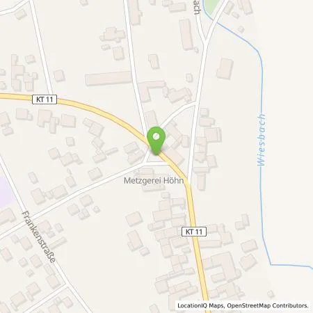 Standortübersicht der Tankstelle Gerhard Brunner in 97355 Kleinlangheim