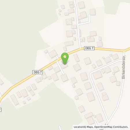 Standortübersicht der Tankstelle Gerhard Graßl in 94530 Auerbach