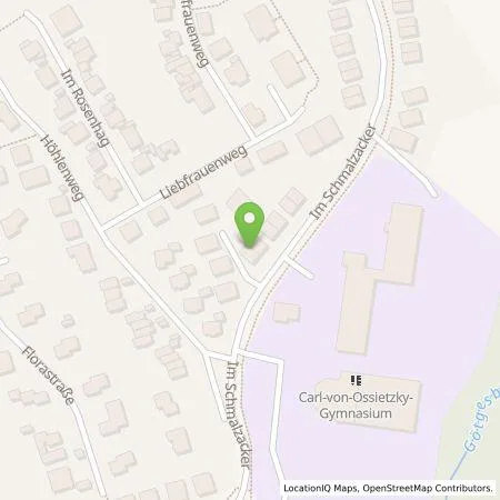 Standortübersicht der Tankstelle Gero Auhagen in 53125 Bonn